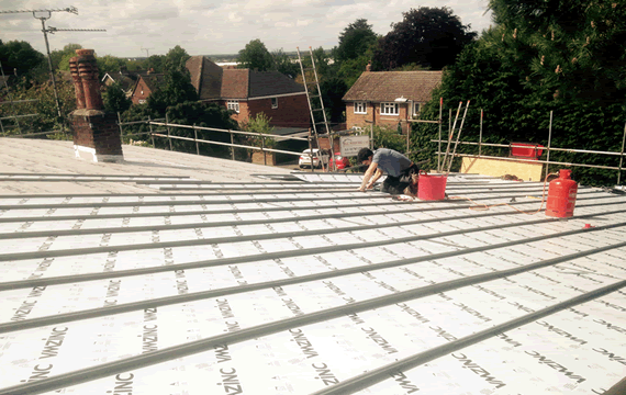 ElC zinc roofing